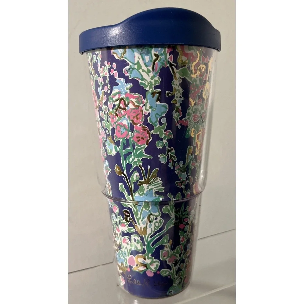 Lilly Pulitzer Southern Charm Insulated‎ Tumbler w Lid 30 oz